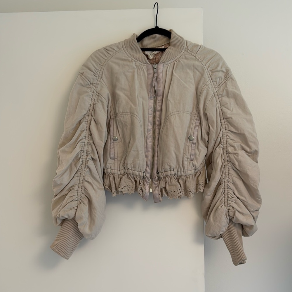 Anthropologie Bomber Jacket Size XXS